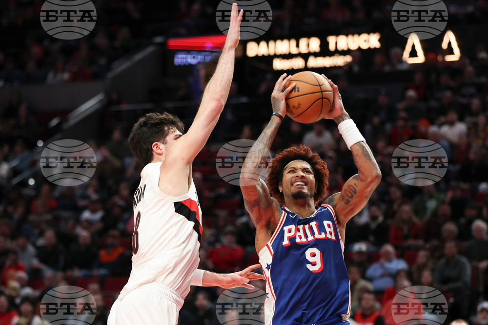 76ers Trail Blazers Basketball
