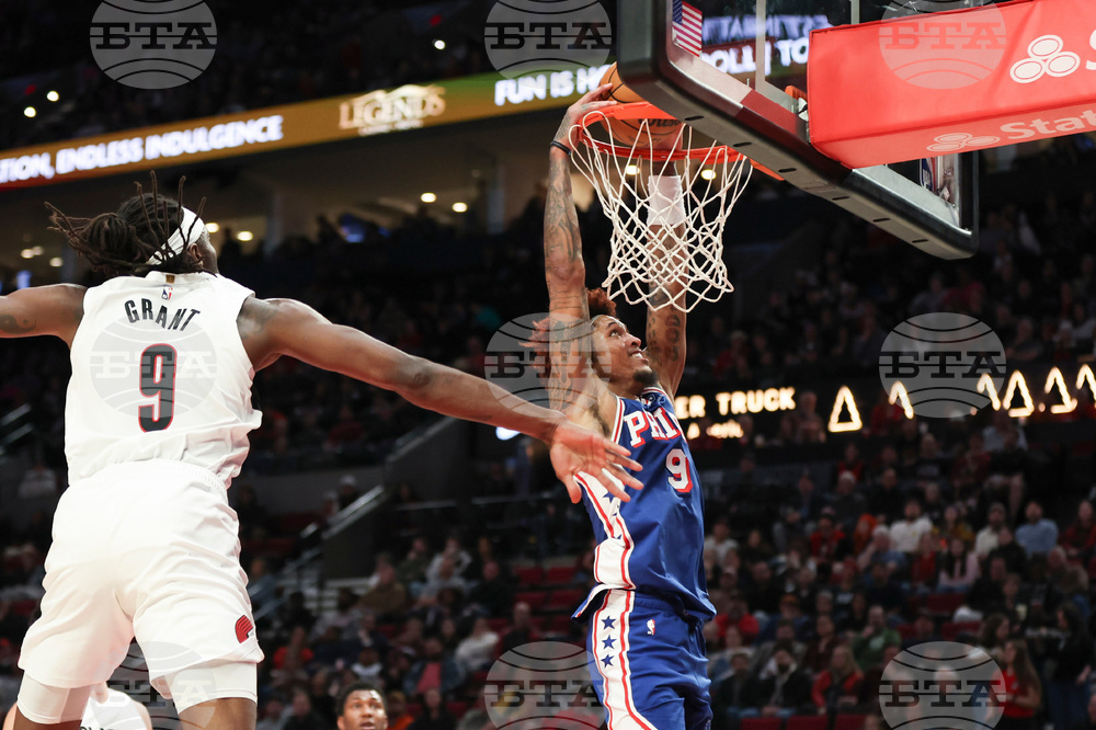 76ers Trail Blazers Basketball