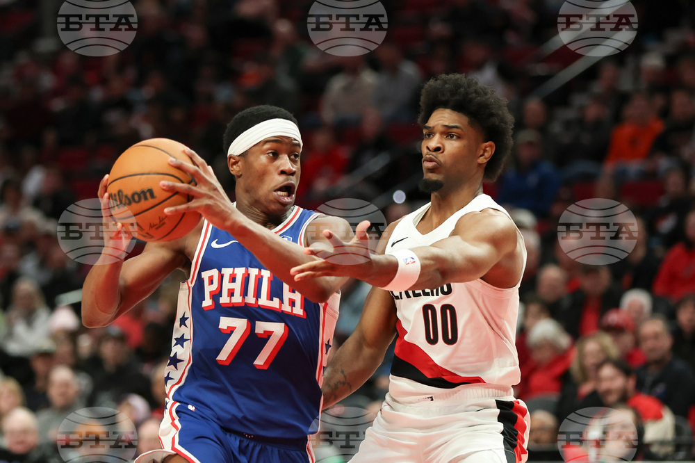 76ers Trail Blazers Basketball