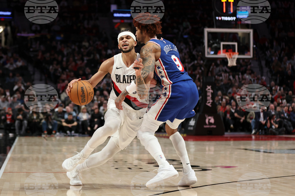 76ers Trail Blazers Basketball