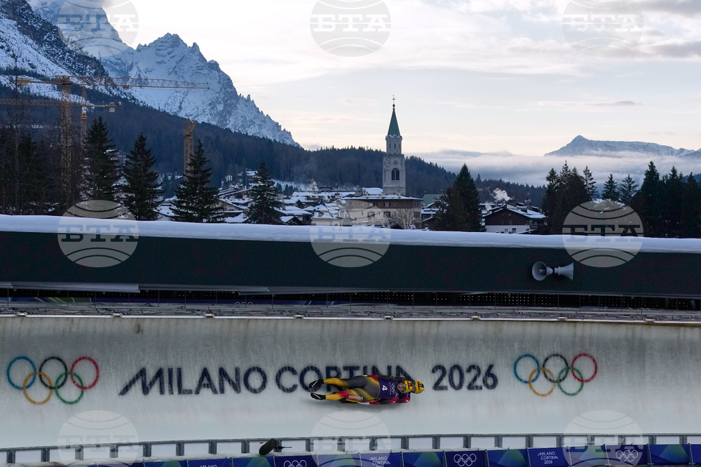 Milan Cortina Olympics Luge
