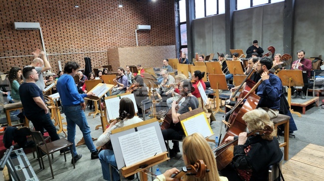 Враца - концерт „270 години Моцарт“ - репетиция