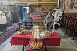 Търговище - Св. Харалампий - освещаване на мед