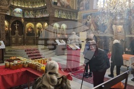 Търговище - Св. Харалампий - освещаване на мед