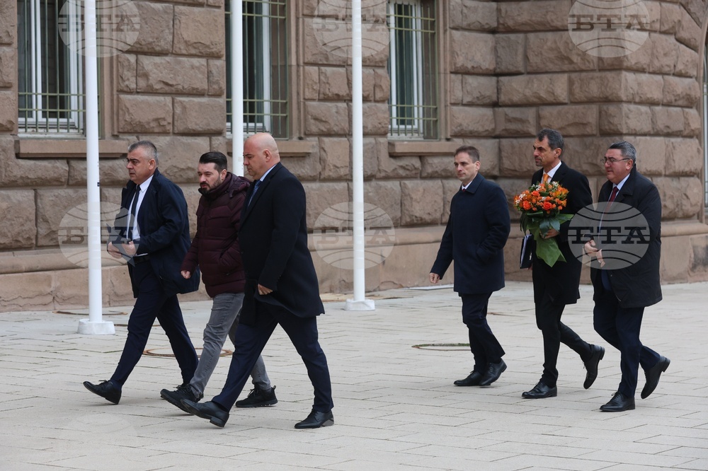 „Алианс за права и свободи“ - президент - консултации - пристигане