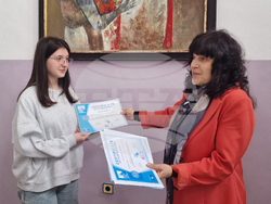 Разград - гимназия - грамоти - връчване