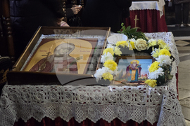 Благоевград - свети Харалампий - освещаване - мед