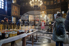 Благоевград - свети Харалампий - освещаване - мед