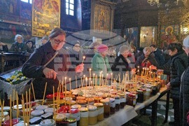 Благоевград - свети Харалампий - освещаване - мед