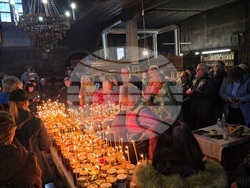 Благоевград - свети Харалампий - освещаване - мед