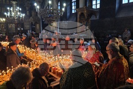 Благоевград - свети Харалампий - освещаване - мед