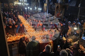 Благоевград - свети Харалампий - освещаване - мед