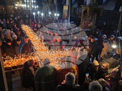 Благоевград - свети Харалампий - освещаване - мед