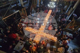 Благоевград - свети Харалампий - освещаване - мед