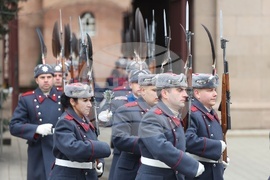 Национална гвардейска част - жени - военнослужещи