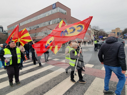 Република Северна Македония - Скопие - парламент - блокада