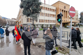 Република Северна Македония - Скопие - парламент - блокада
