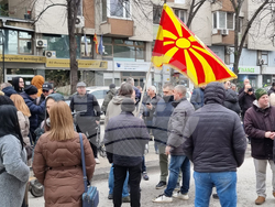 Република Северна Македония - Скопие - парламент - блокада