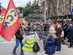 Република Северна Македония - Скопие - парламент - блокада