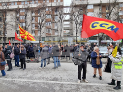 Република Северна Македония - Скопие - парламент - блокада