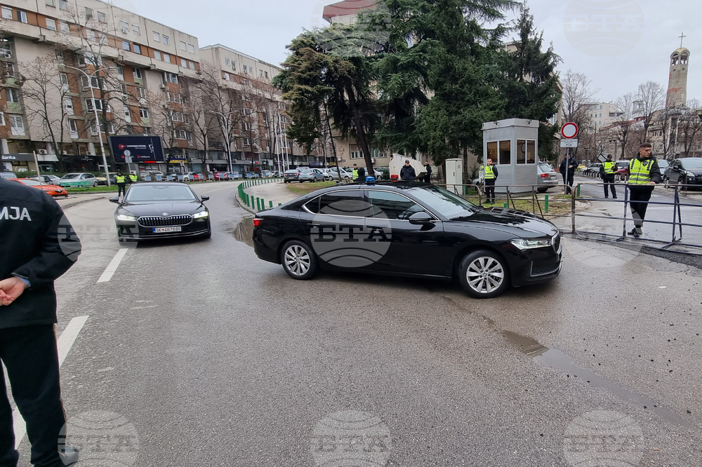 Република Северна Македония - Скопие - парламент - блокада