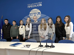 Национален пресклуб на БТА Самоков  - годишнина - деца - посещение