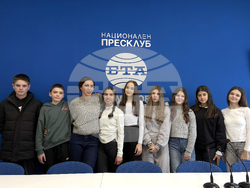 Национален пресклуб на БТА Самоков  - годишнина - деца - посещение