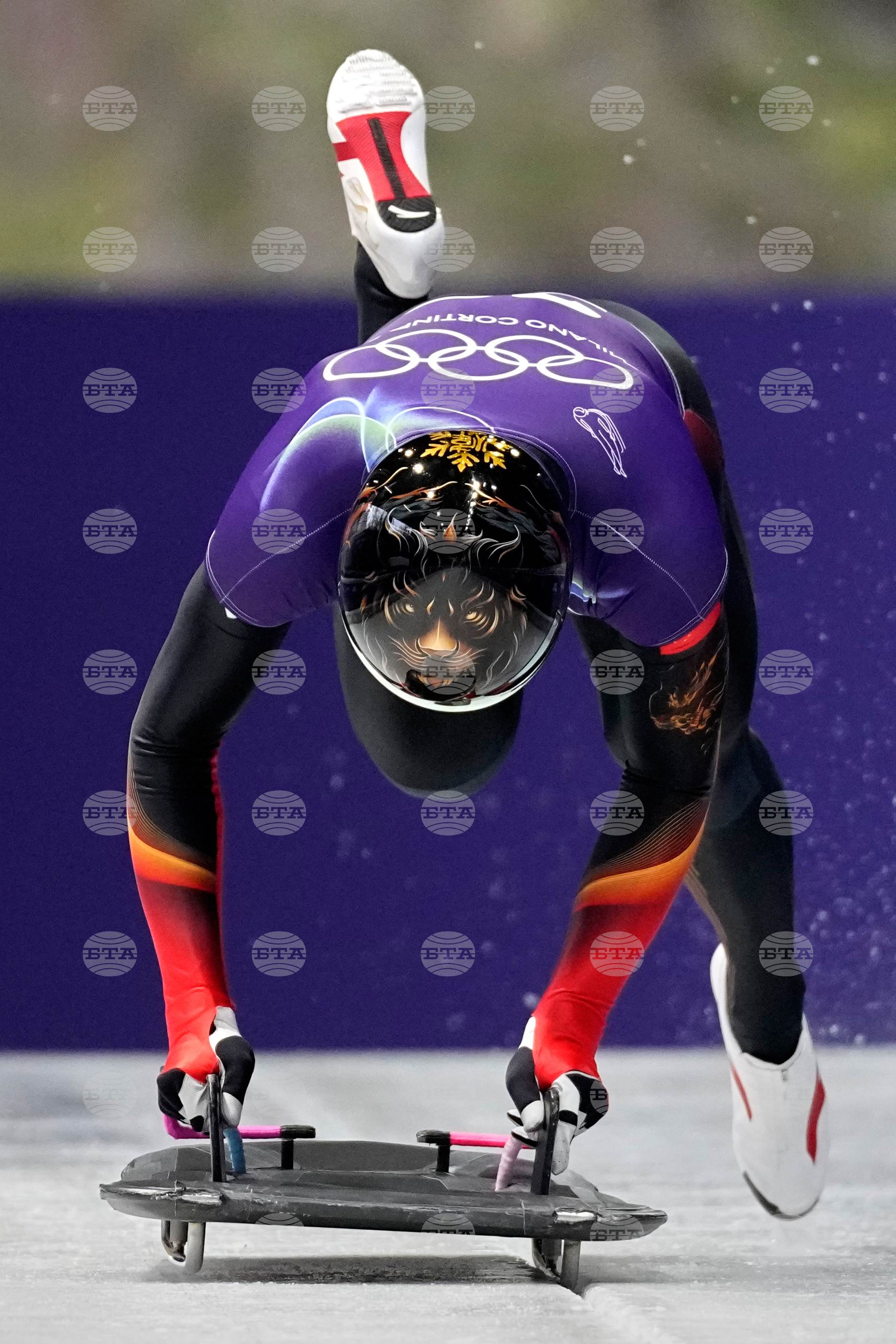 Milan Cortina Olympics Skeleton