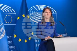 Франция - Аналена Бербок - пресконференция