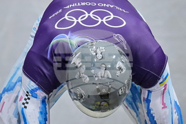 APTOPIX Milan Cortina Olympics Skeleton