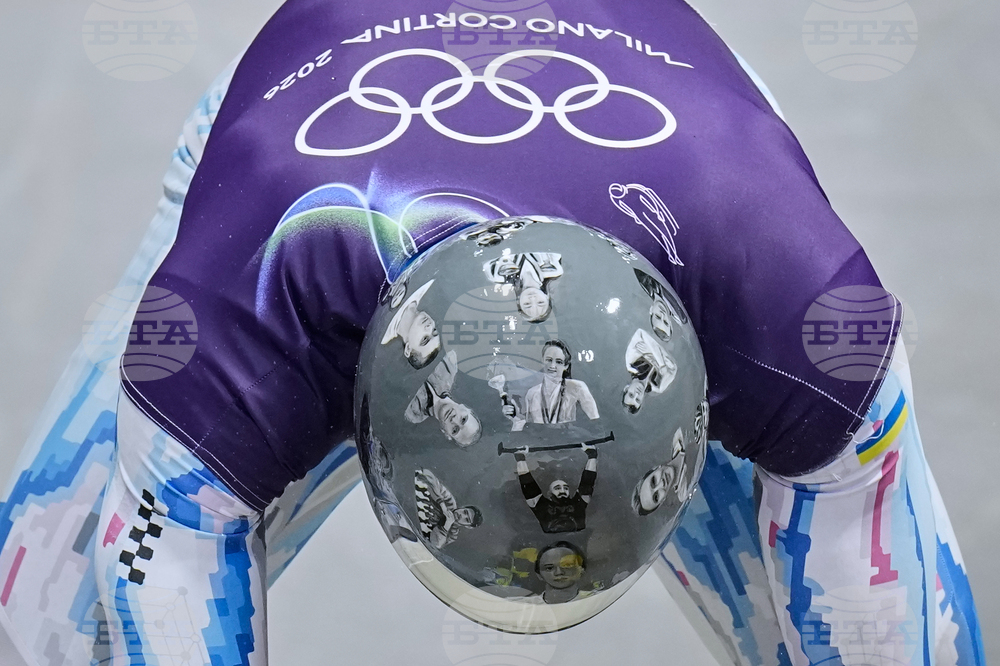 APTOPIX Milan Cortina Olympics Skeleton