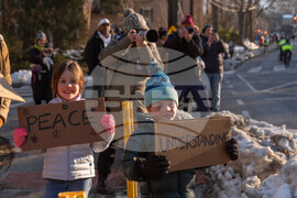 Buddhist Monks Peace Walk Washington