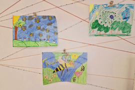 Село Орешак - изложба „Пчелите - моите приятели“