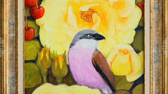  Игната Василева показва 14 платна в изложбата „Райски птици“