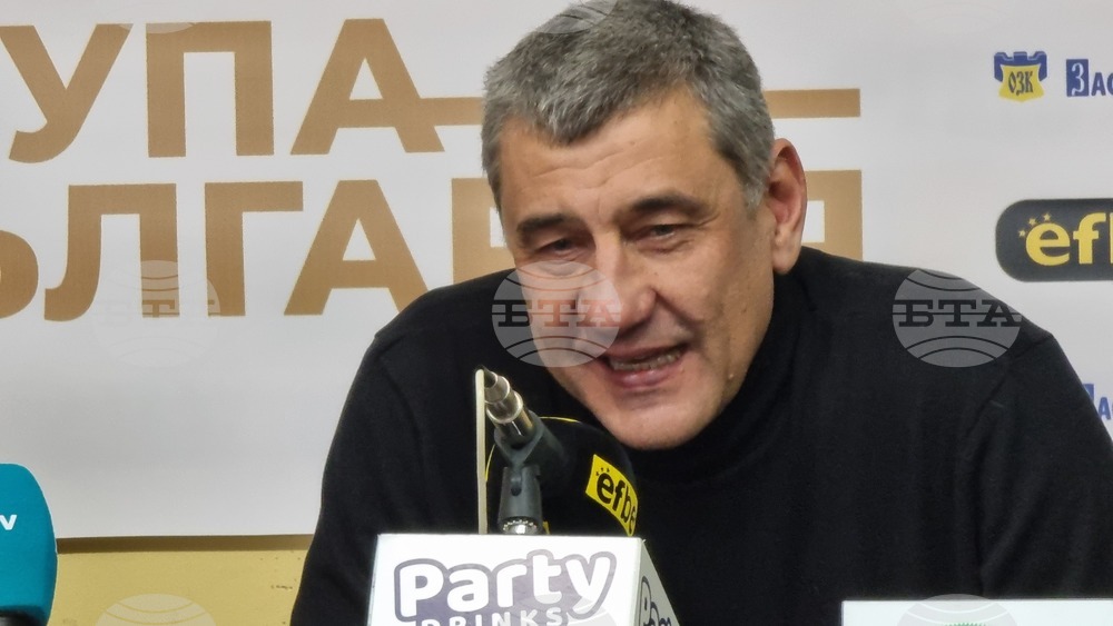 Баскетбол - Купа на България - пресконференция - Роберт Гергов
