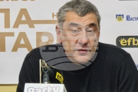 Баскетбол - Купа на България - пресконференция - Роберт Гергов