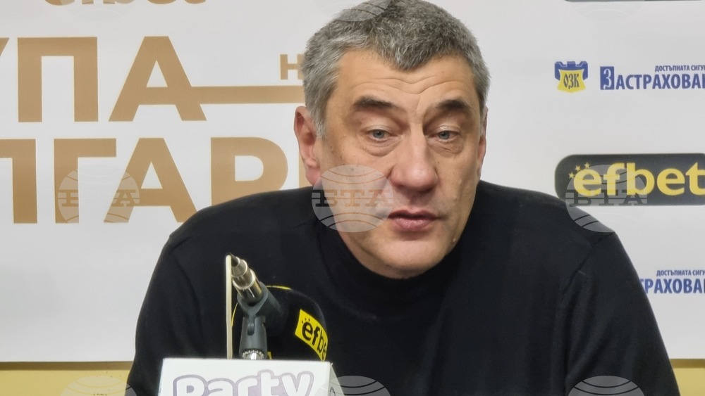 Баскетбол - Купа на България - пресконференция - Роберт Гергов