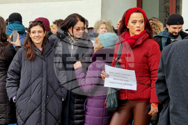 Румъния - Букурещ - протест - култура