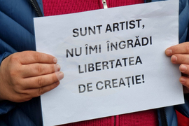 Румъния - Букурещ - протест - култура