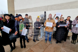 Румъния - Букурещ - протест - култура