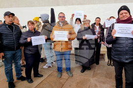 Румъния - Букурещ - протест - култура