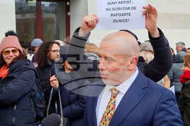 Румъния - Букурещ - протест - култура