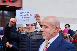 Румъния - Букурещ - протест - култура