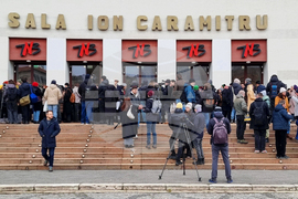 Румъния - Букурещ - протест - култура