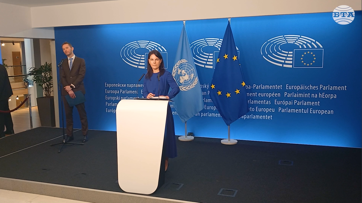 Ролята на ООН е да не се предава и в най-мрачните времена, каза председателката на Общото събрание на ООН Аналена Бербок