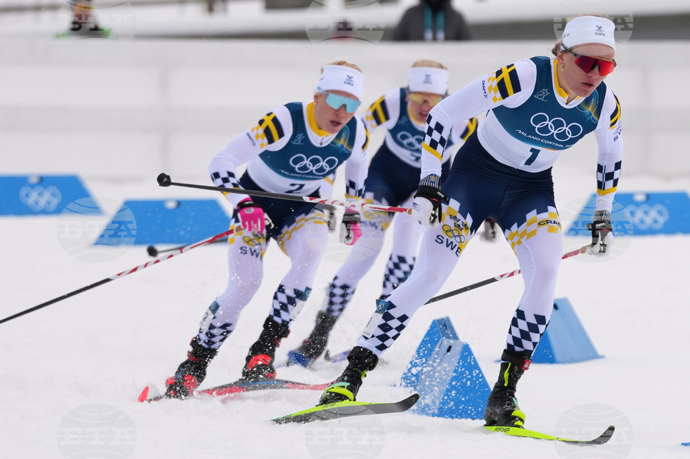 APTOPIX Milan Cortina Olympics Cross Country