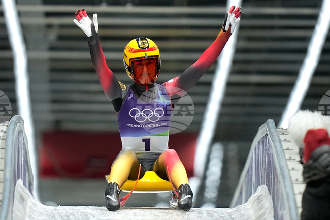 Milan Cortina Olympics Luge