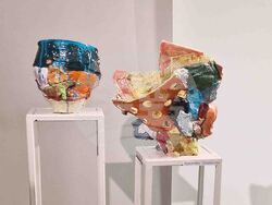 Нов български университет - „Черно 2” - изложба