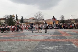 Село Попинци - фолклорен фестивал - въртяжка