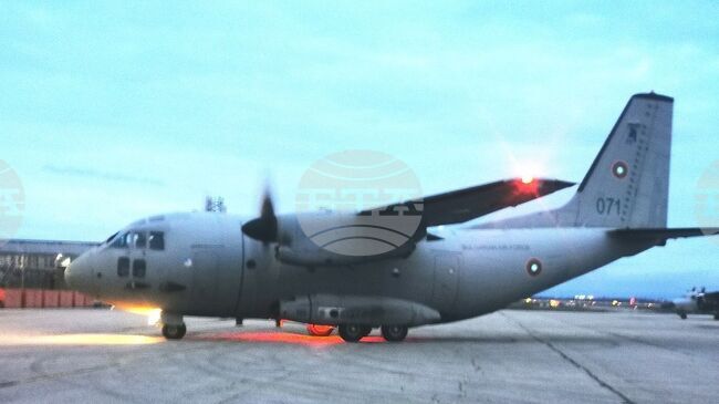 Екипаж от Военновъздушните сили транспортира медицински екип от София до Варна и обратно при донорска ситуация 